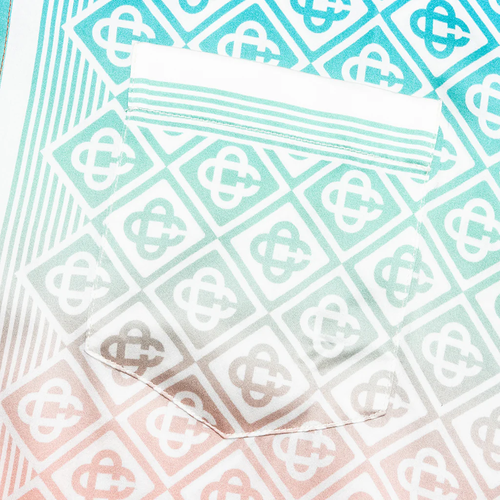 Silk Shirt - Diamond Monogram Degrade - Image 4