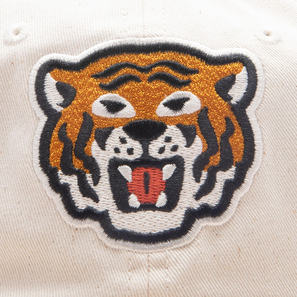 6 Panel Twill Cap #1 - Beige - Image 4