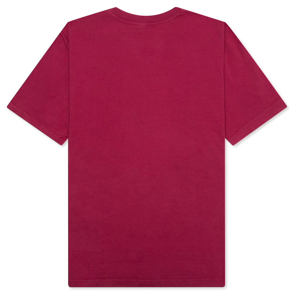 3 Kings S/S Tee - Burgundy - Image 2