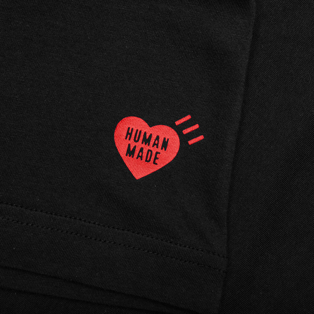 3 Pack T-Shirt Set - Black - Image 4