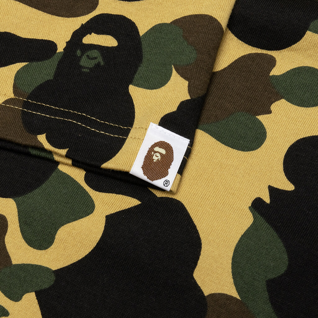 1st Camo Shark Tee - Yellow - Image 5