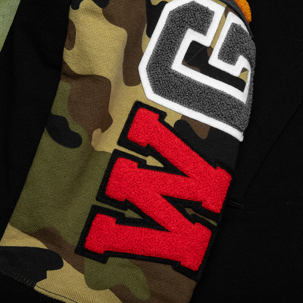 1st Shark Full Zip Hoodie - Black - Image 4