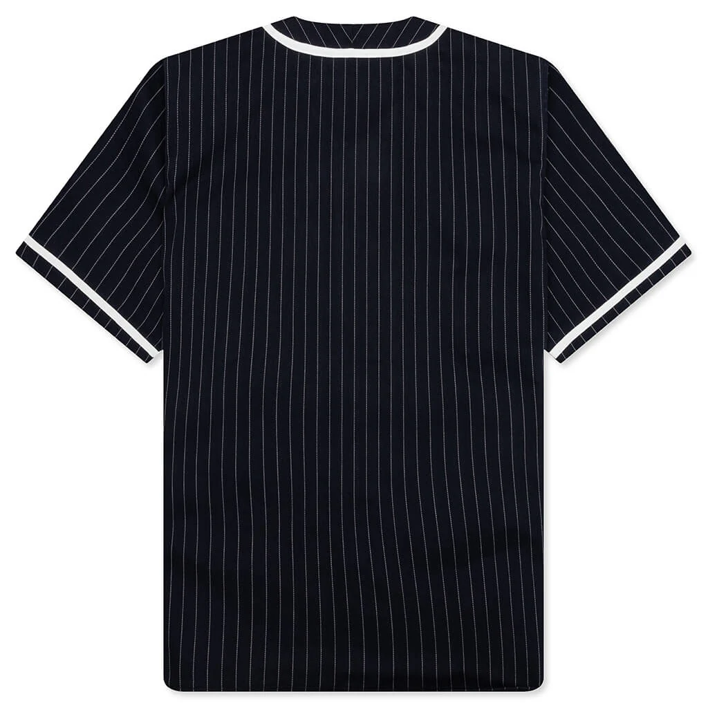 A Bathing Ape Baseball Shirt - Navy - Image 2
