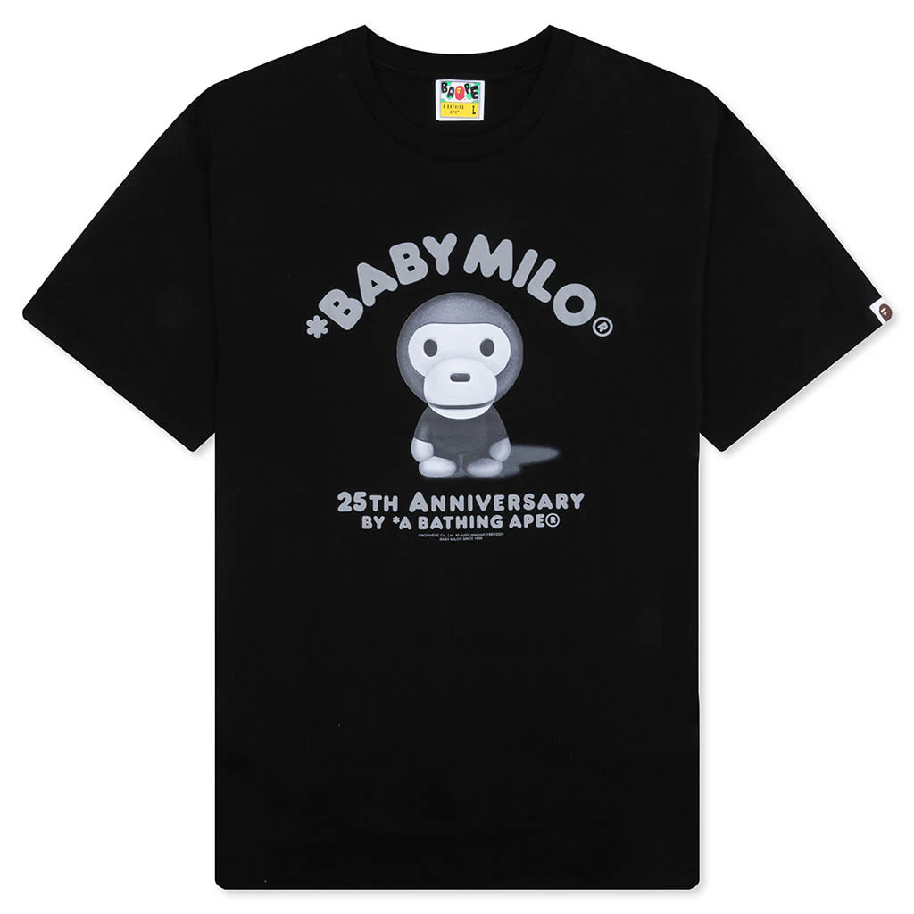 Baby Milo 25th Anniversary Photo Tee - Black