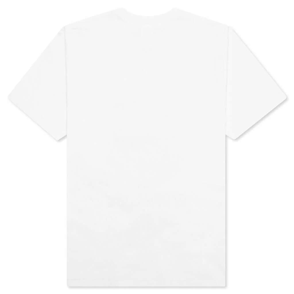 Bape Check By Bathing Ape Tee - White - Image 2