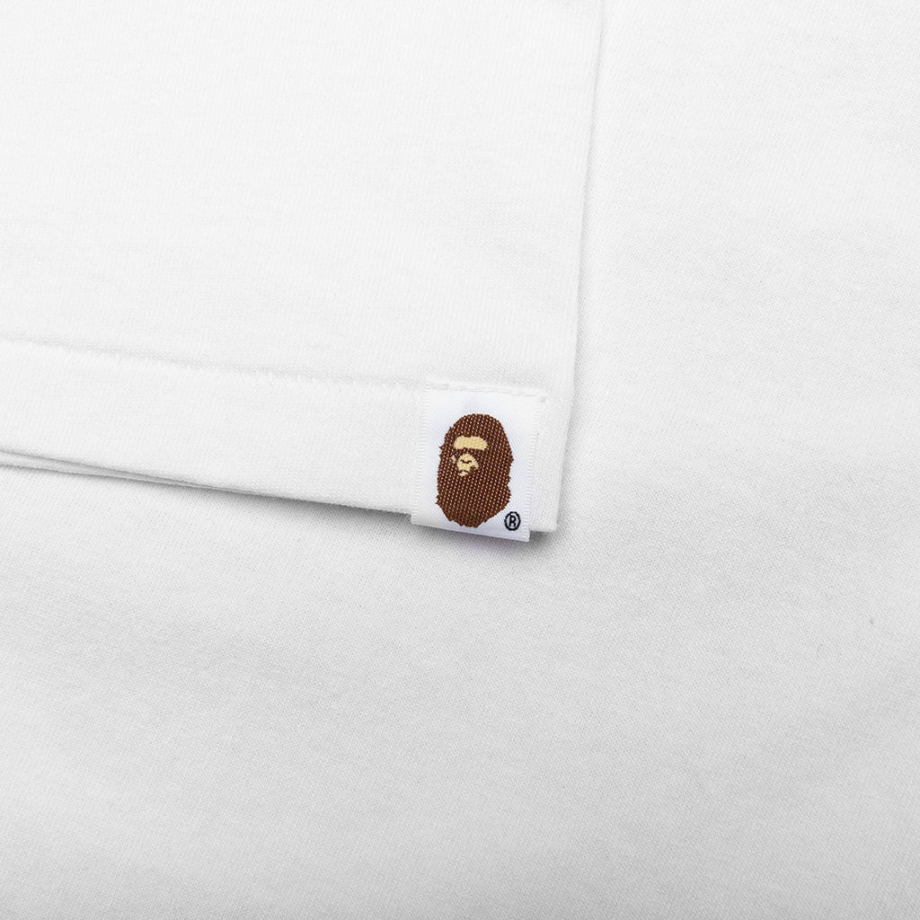 Bape Check By Bathing Ape Tee - White - Image 5