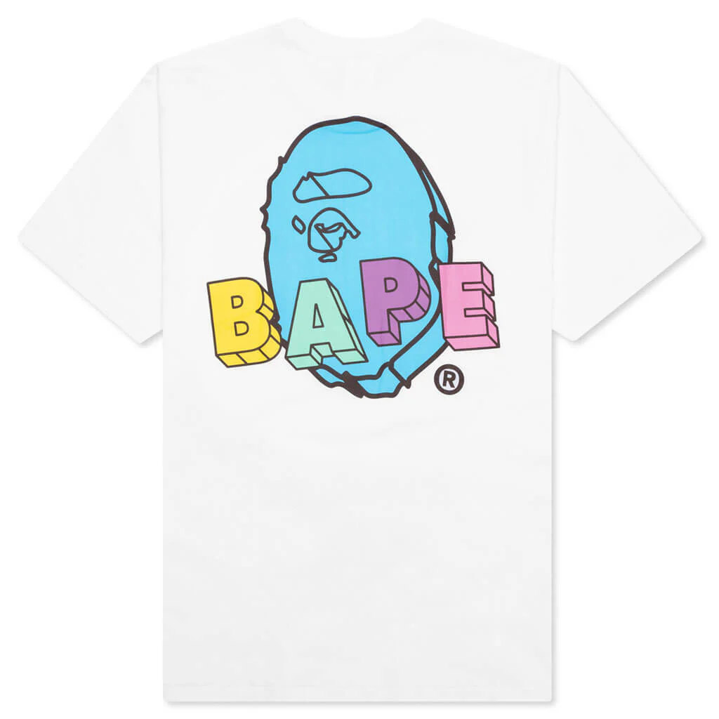 Bape Popsicle Tee  - White - Image 2