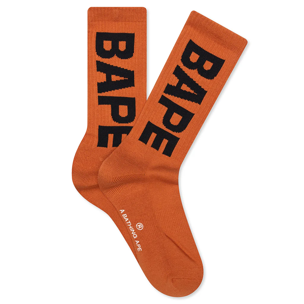 Bape Socks - Orange