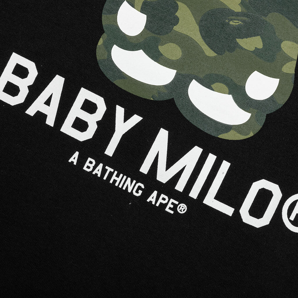 Color Camo Baby Milo Tee - Black/Green - Image 5