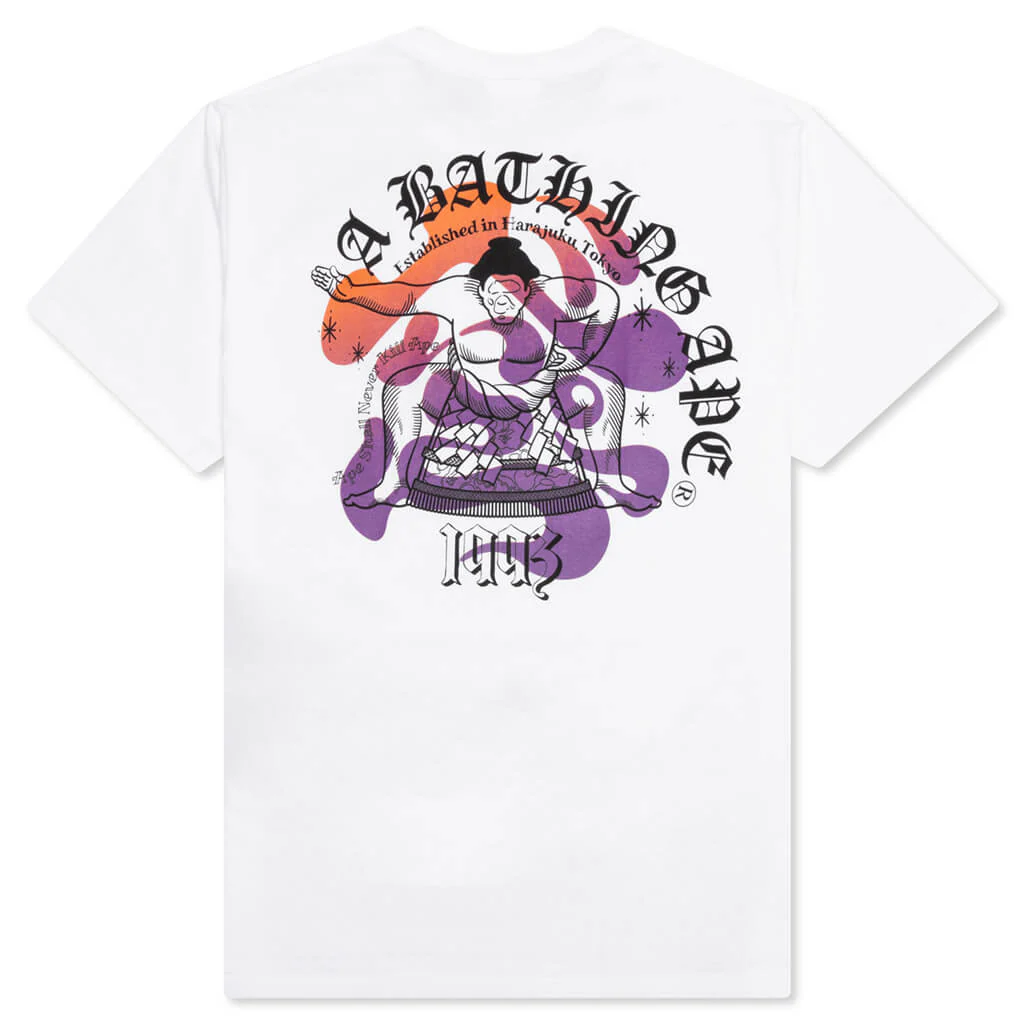 Japan Culture Sumo Tee - White - Image 2