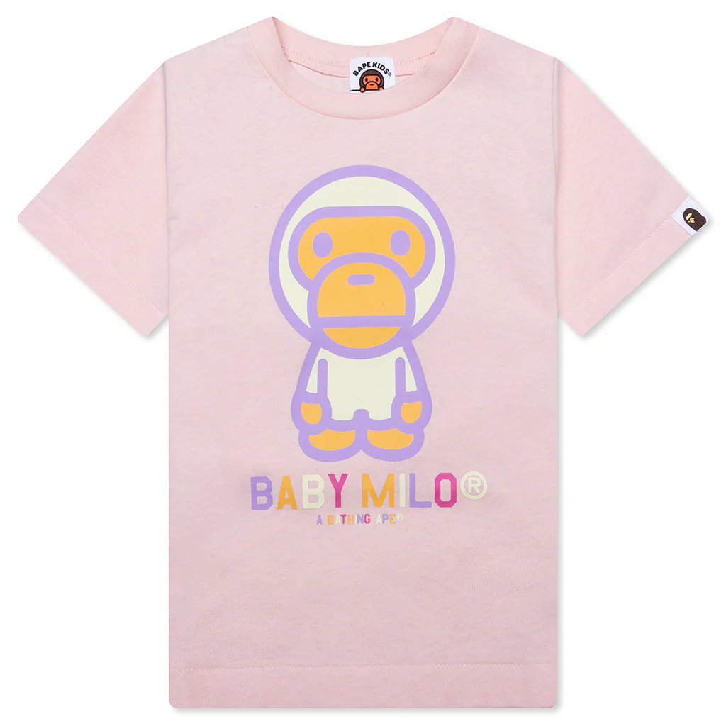 Kid's Colors Baby Milo Tee - Pink