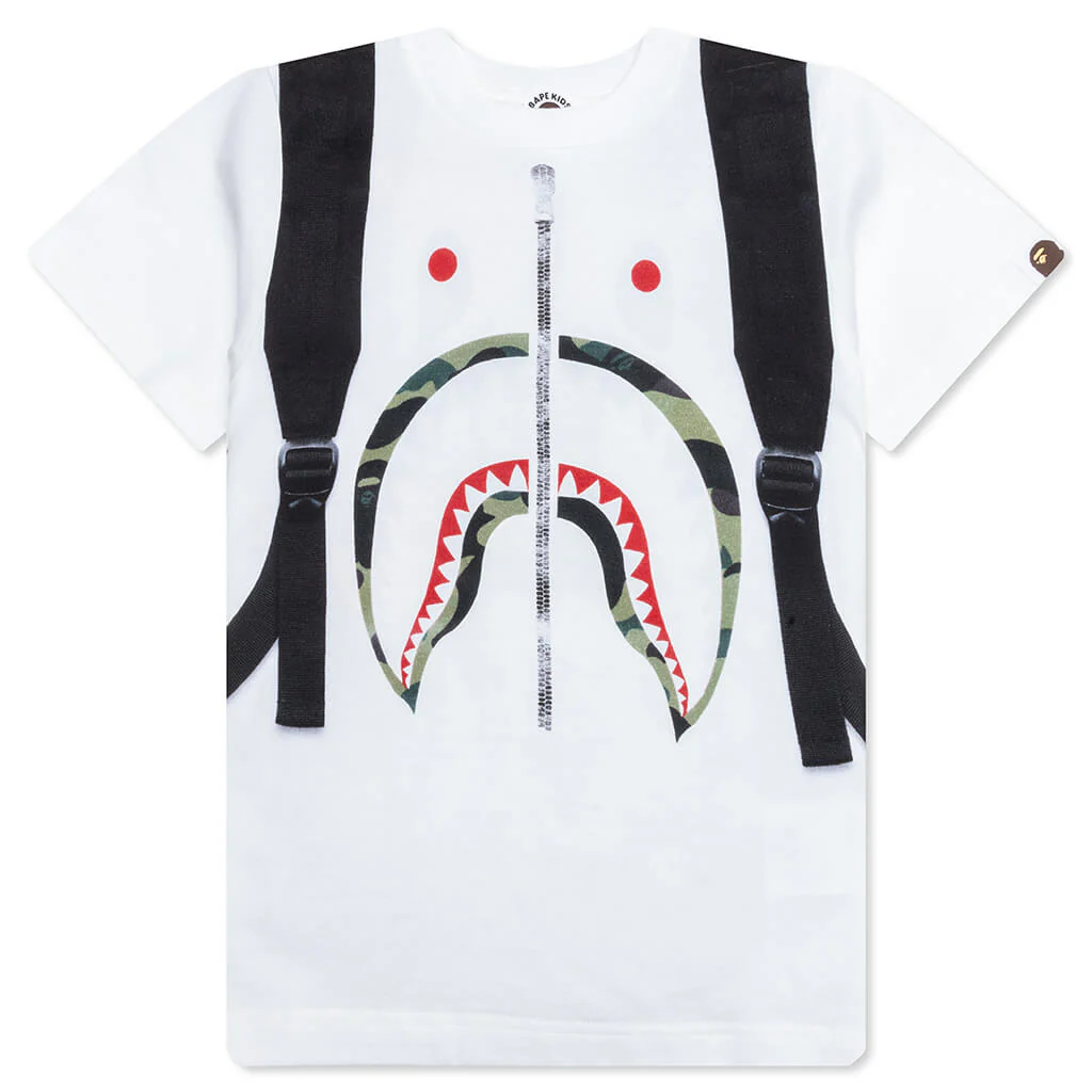 Kid's Daypack Print Tee - White