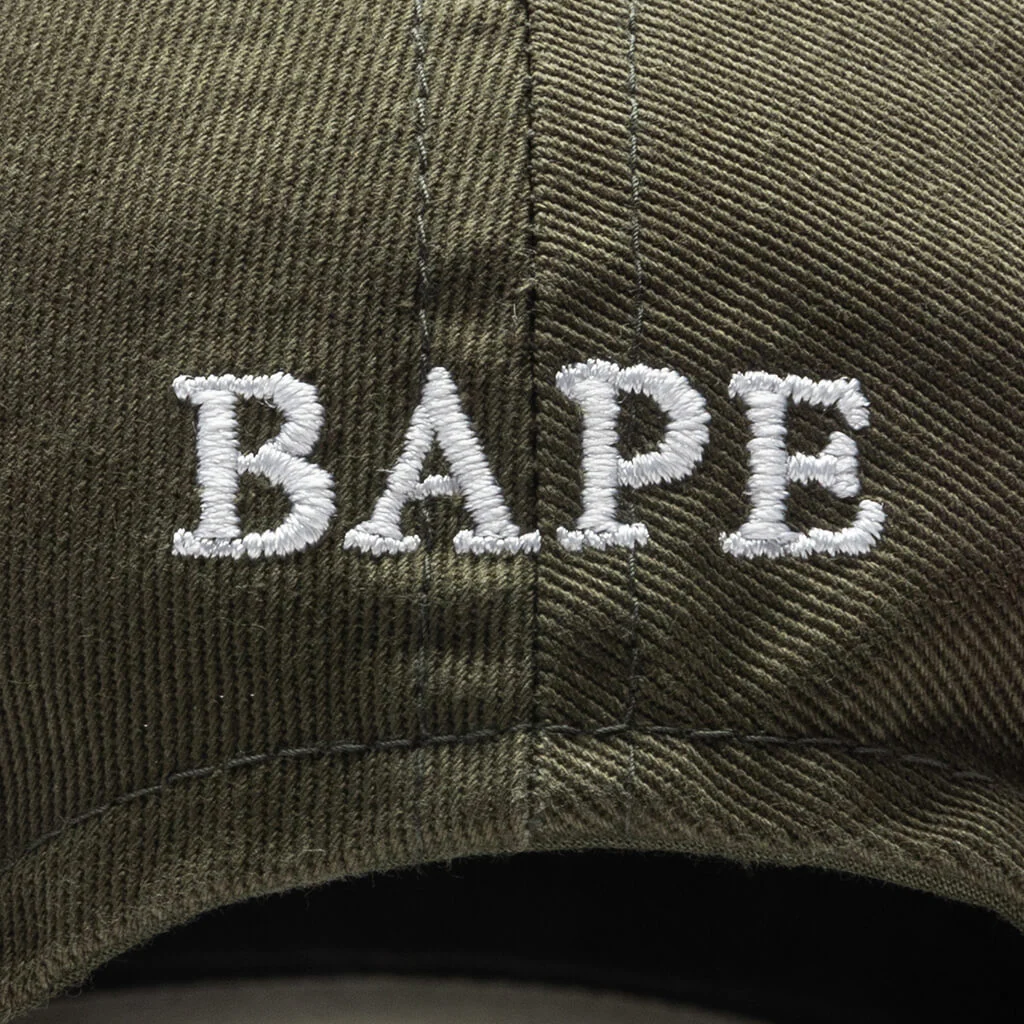 One Point Panel Cap - Olive Drab - Image 3