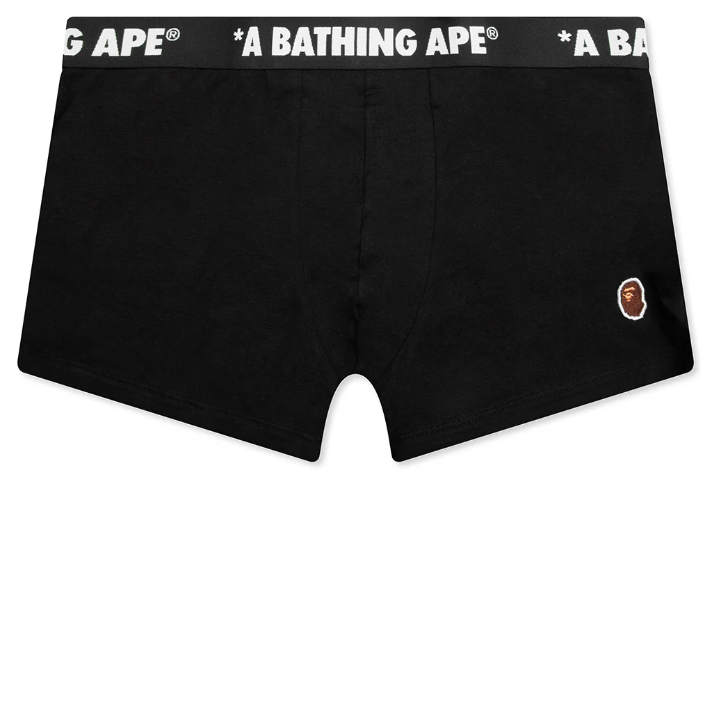 One Point Trunks - Black