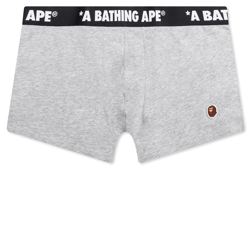 One Point Trunks - Gray