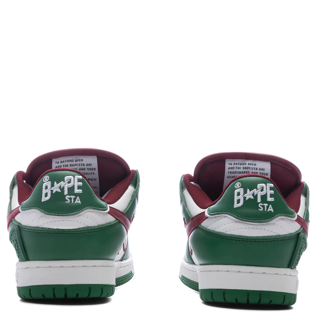 Women's New Bape SK8 STA #1 - Green - Image 4