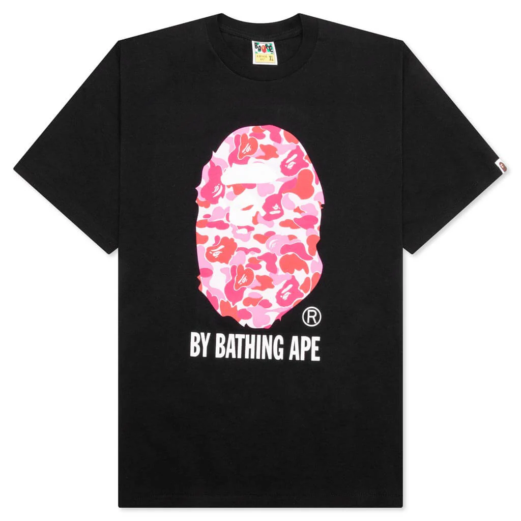 ABC Camo By Bathing Ape Tee - Black/Pink
