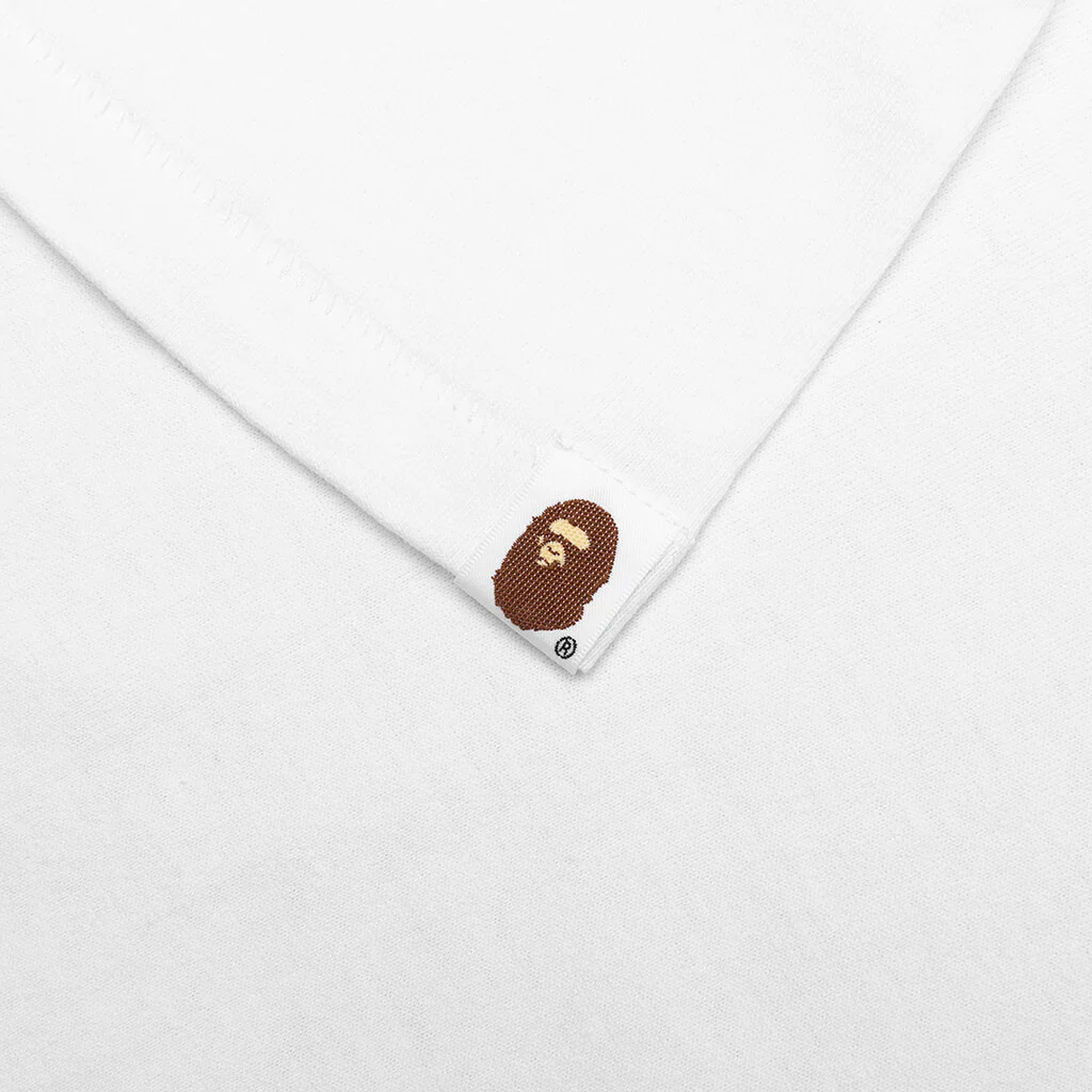 ABC Camo College Tee - White/Blue - Image 4