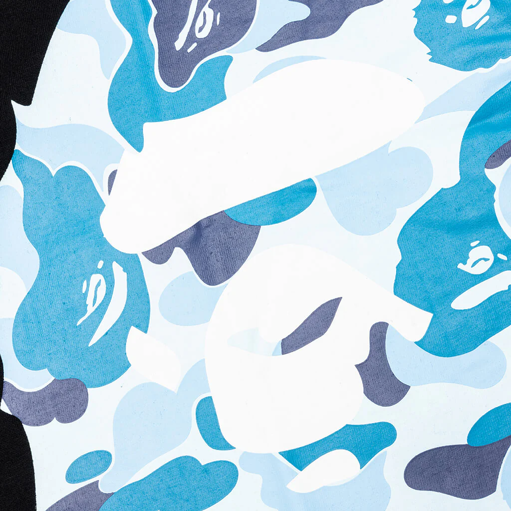 Abc Camo Side Big Ape Head Tee - Black/Blue - Image 4