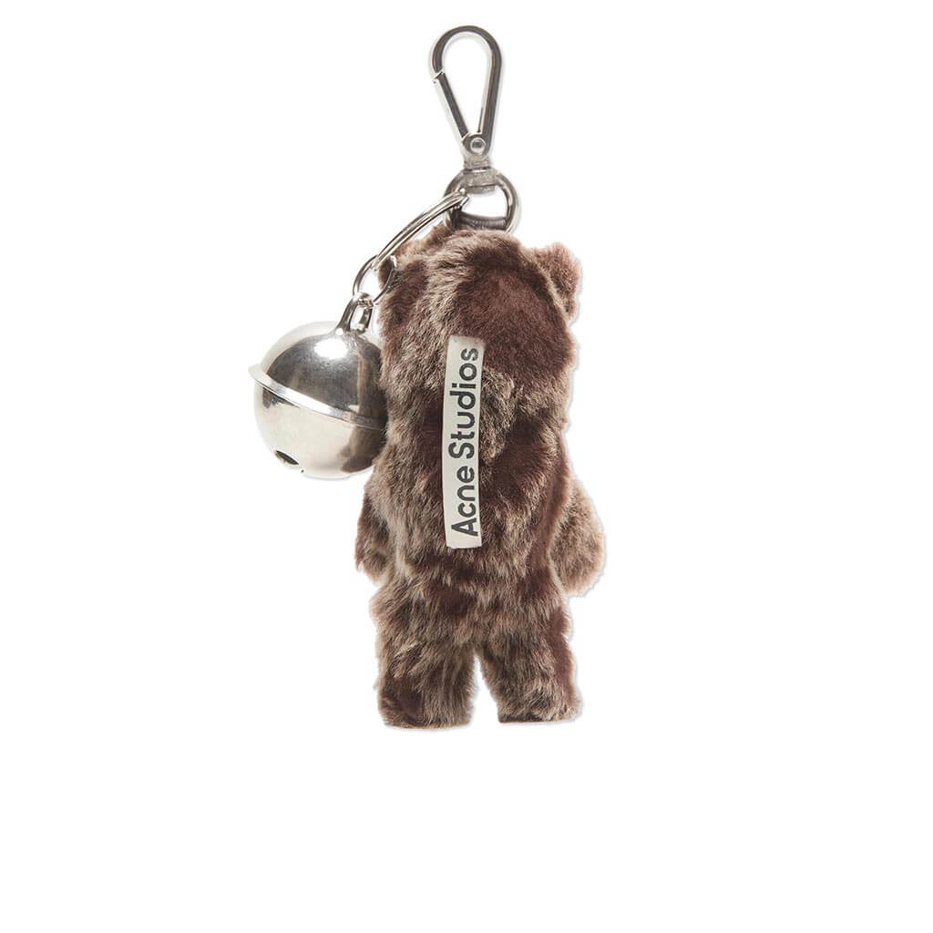 Teddy Bear Keyring - Chocolate Brown - Image 2