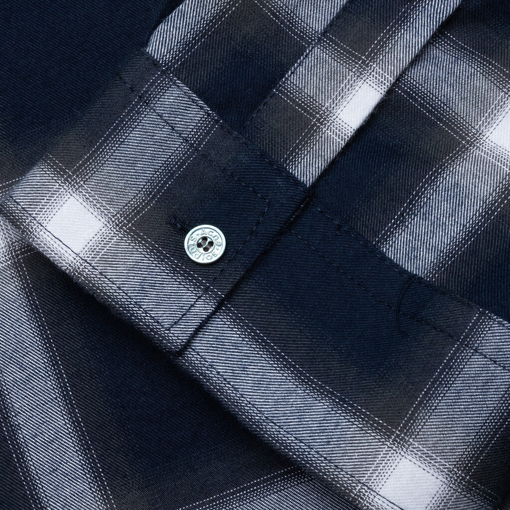Check Button-up Shirt - Navy/Multi - Image 5