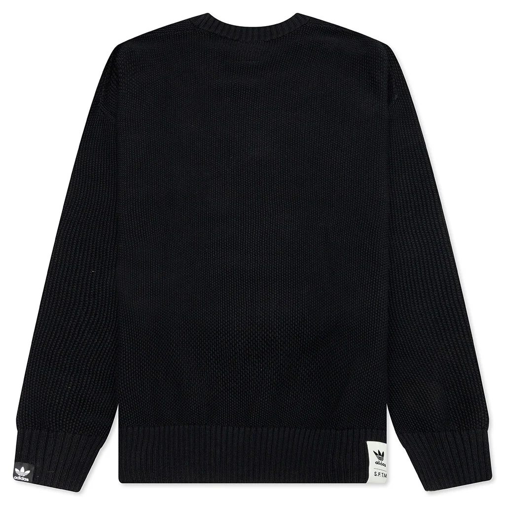 Adidas x Song for the Mute Knit Crew - Black - Image 2