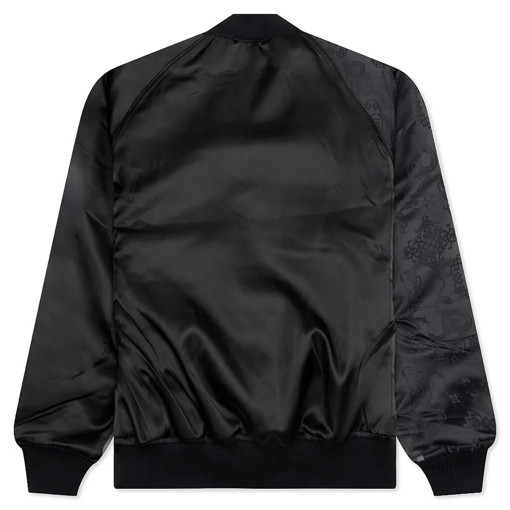 Adidas x CLOT Lunar New Year Sports Jacket - Black - Image 2