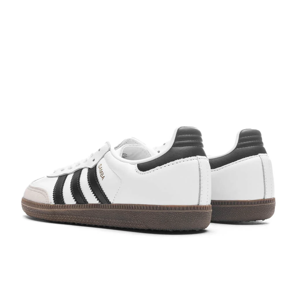 Kids Samba OG (GS) - Cloud White/Core Black/Gum - Image 3