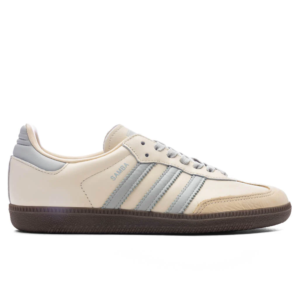 Women's Samba OG - Cream White/Wonder Silver/Sand Strata