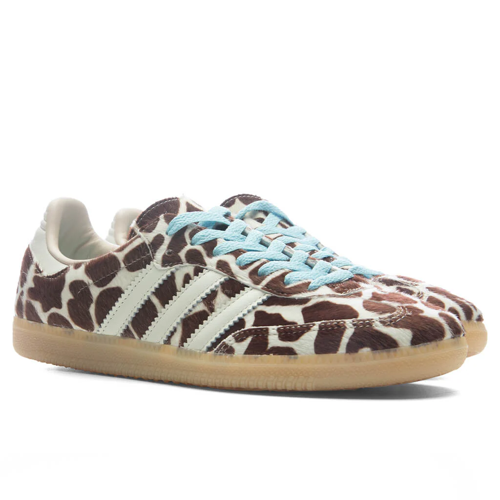 Women's Samba OG - Crystal Linen/Ivory/Gum - Image 2
