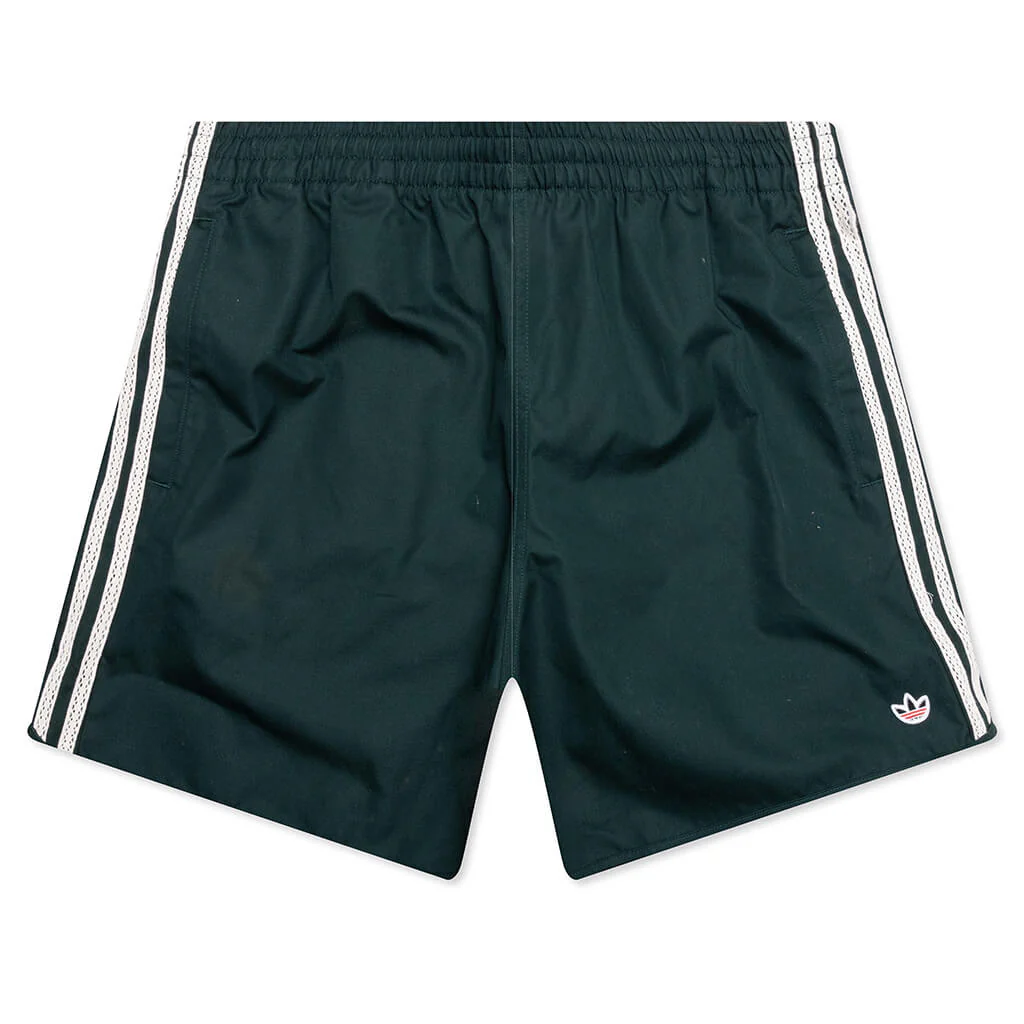 Adidas Originals x CLOT Short by Edison Chen - Green Night/Dark Brown