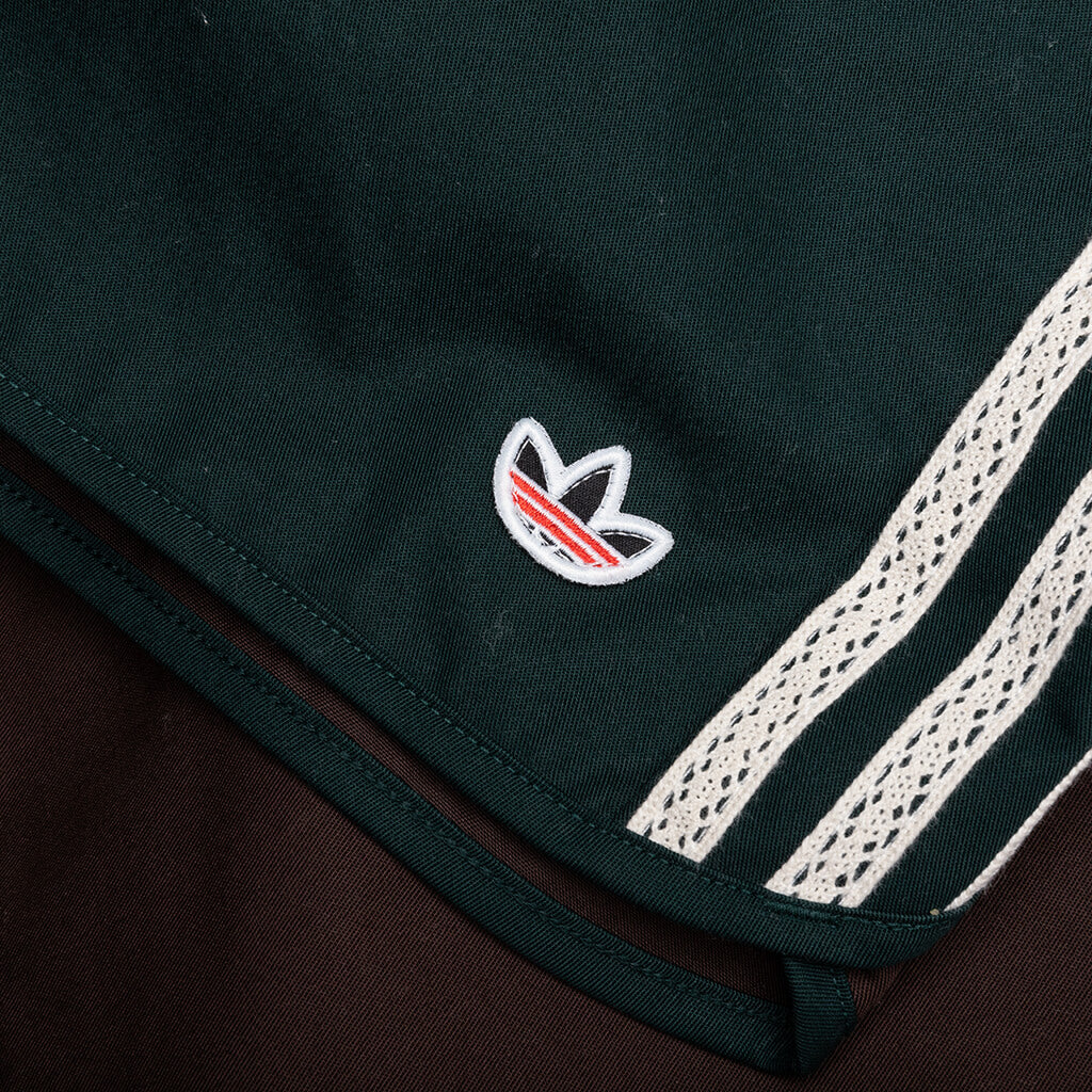 Adidas Originals x CLOT Short by Edison Chen - Green Night/Dark Brown - Image 4