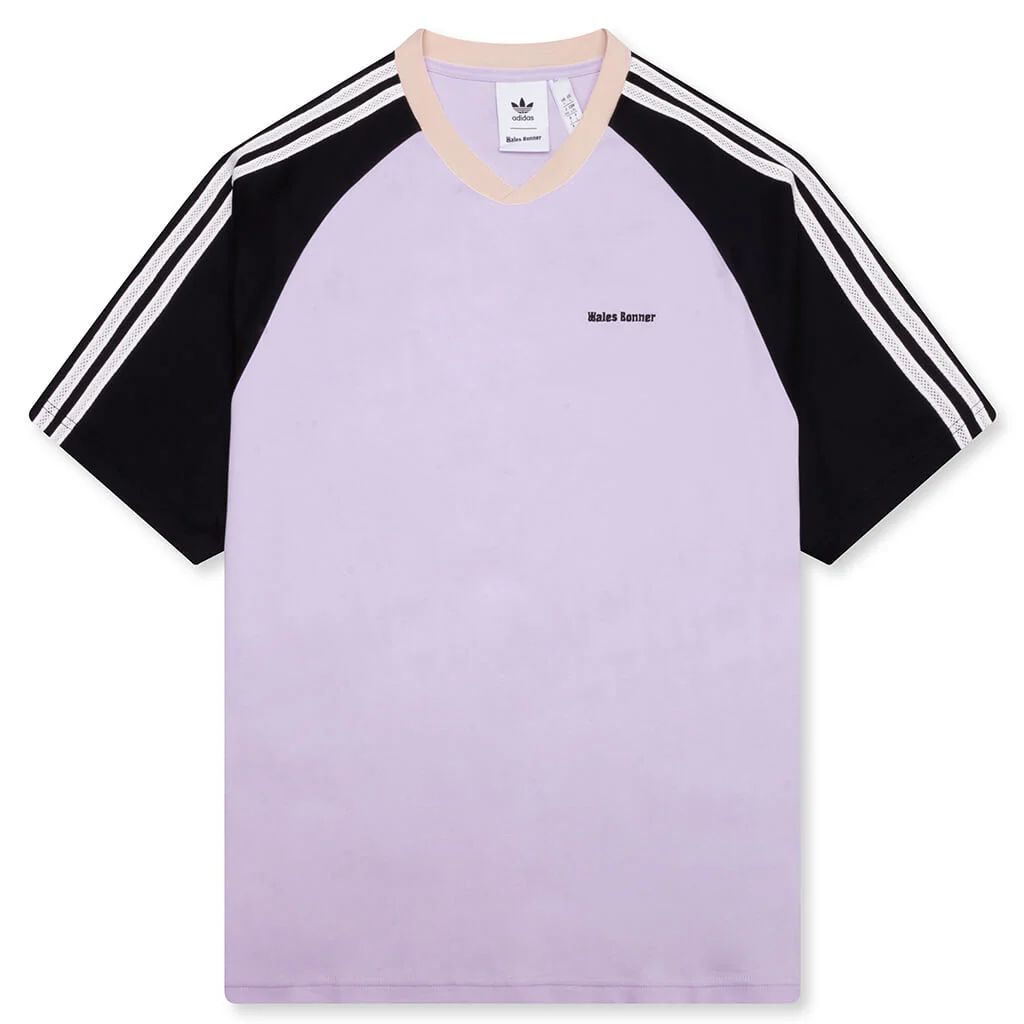 Adidas Originals x Wales Bonner Cali Tee - Purple Tint/Black