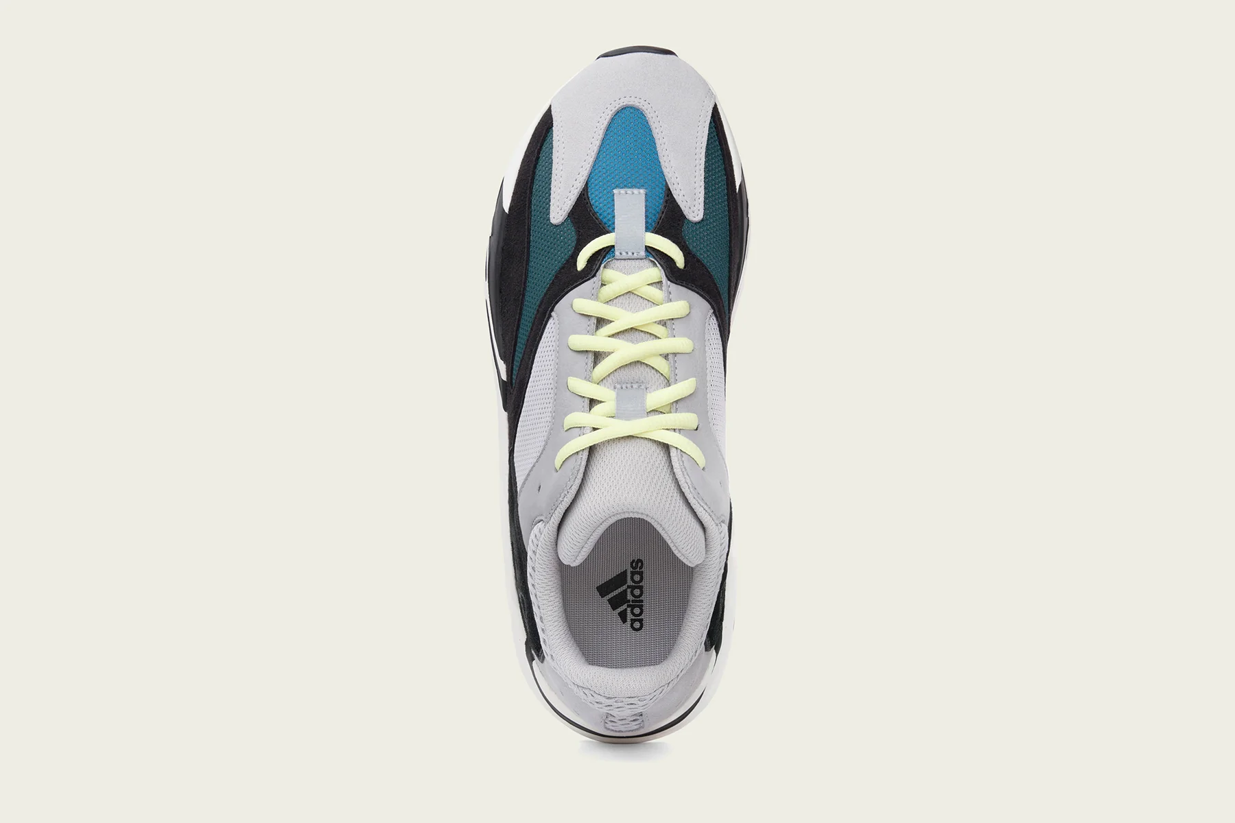 Yeezy Boost 700 'Wave Runner' - Solid Grey/Chalk White/Core Black - Image 4