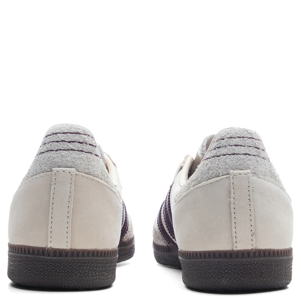 Women's Samba OG - Wonder White/Maroon/Putgre - Image 4