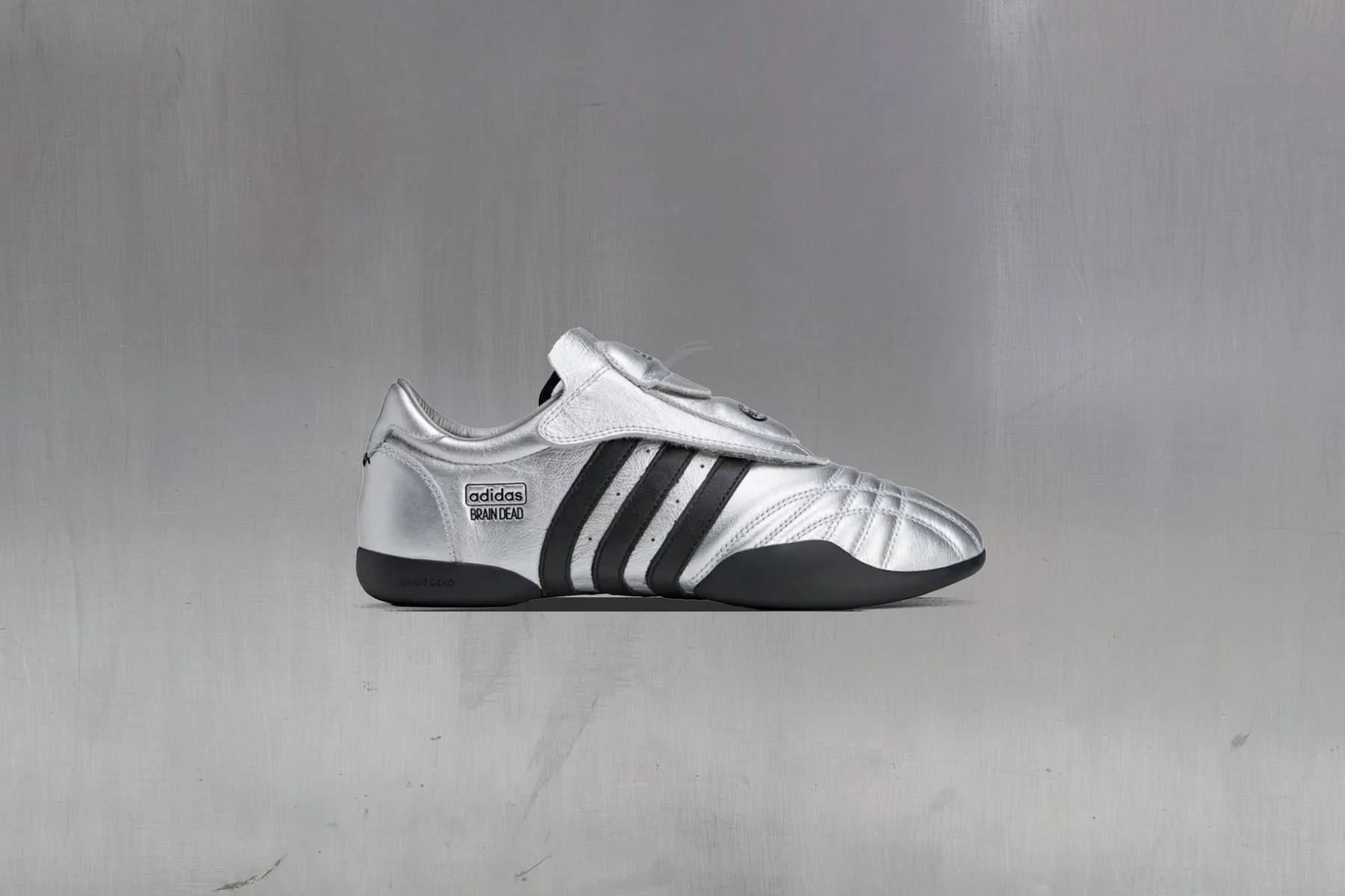Adidas x Brain Dead Techwondo - Silver Metallic/Core Black/Cloud White - Image 5