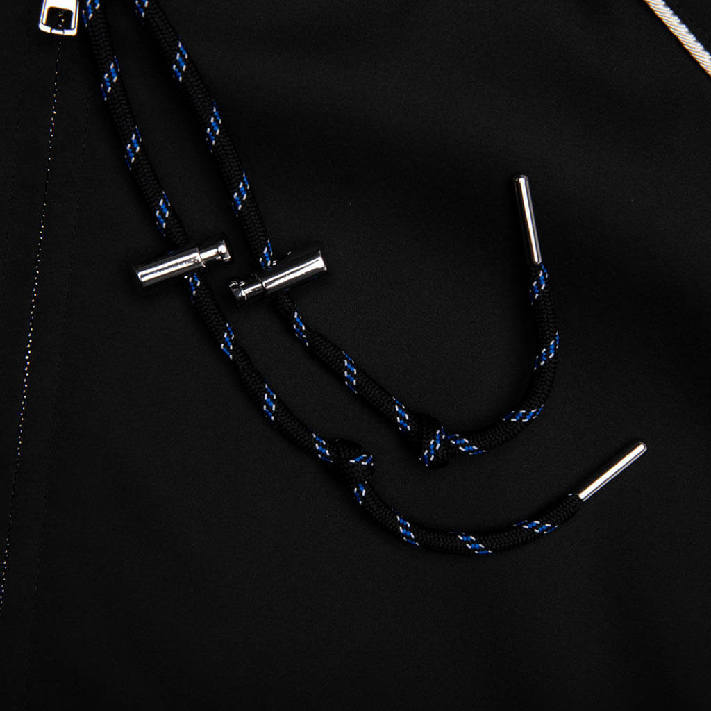 Adidas x Wales Bonner Women's Satin Hoodie - Black - Image 3