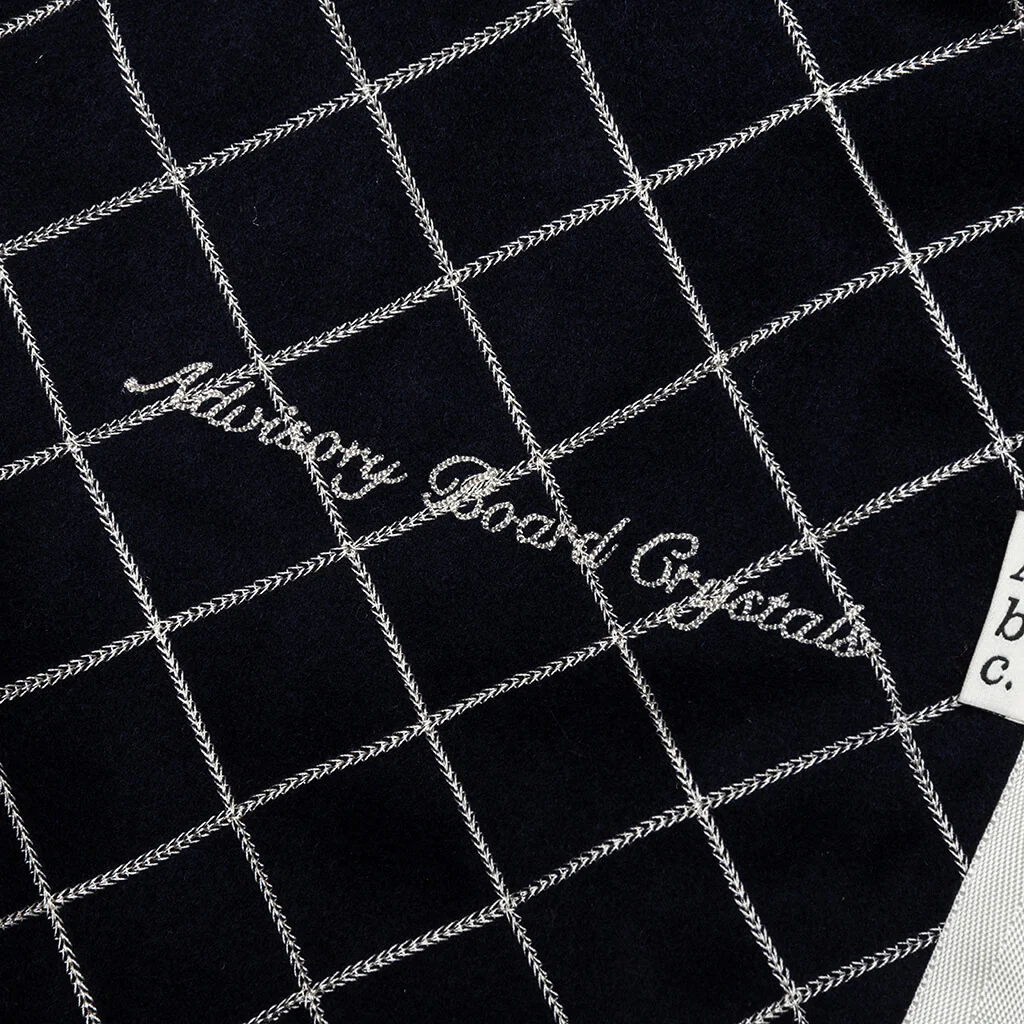 Abc. Diamond Chain Stitch Quilted Wool Zipper Breakaway Pants - Navy - Image 5