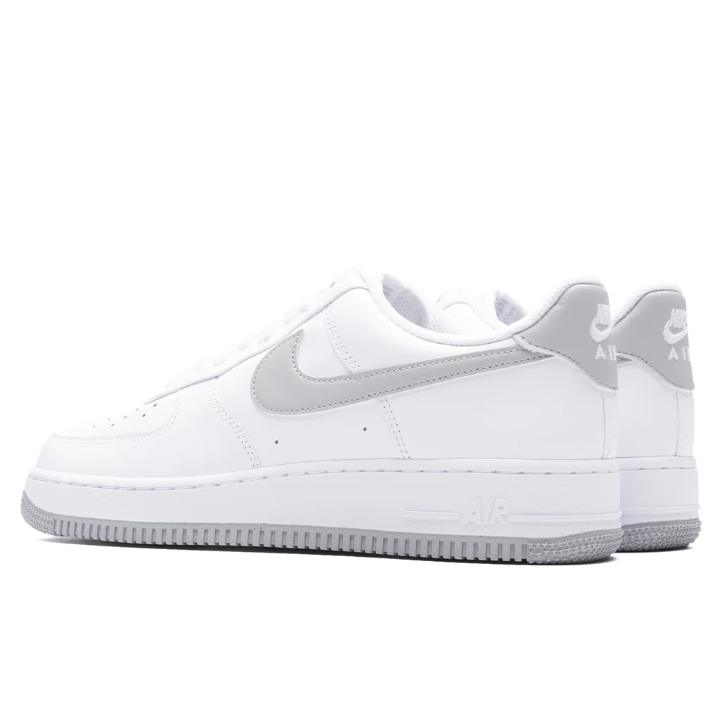 Air Force 1 '07 - White/Light Smoke Grey - Image 3