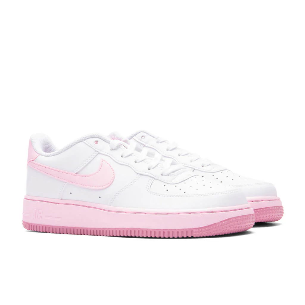 Air Force 1 LV8 2 (GS) - White/Pink Foam/Elemental Pink - Image 2