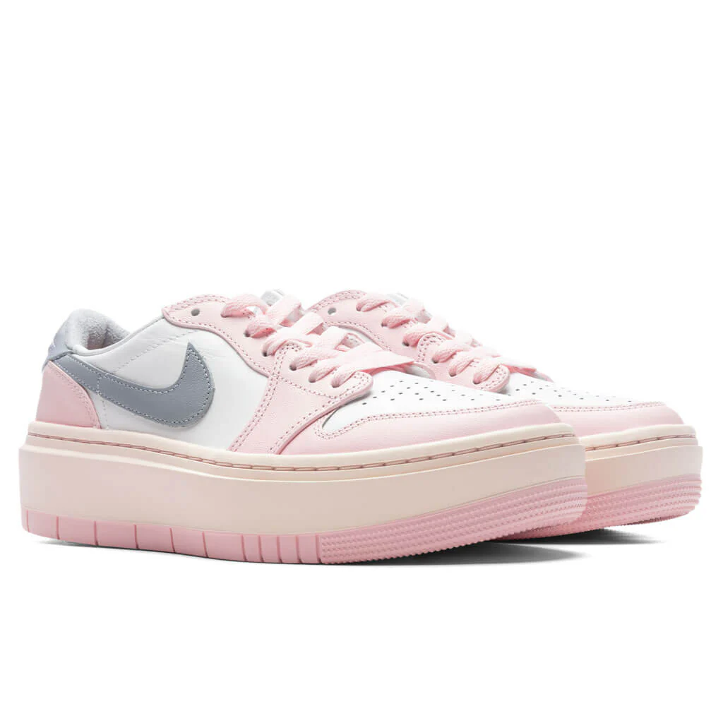 Women's Air Jordan 1 Elevate Low - Atmosphere/Light Steel Grey/White - Image 2