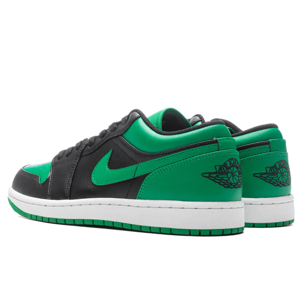 Air Jordan 1 Low - Black/Black/Lucky Green - Image 3