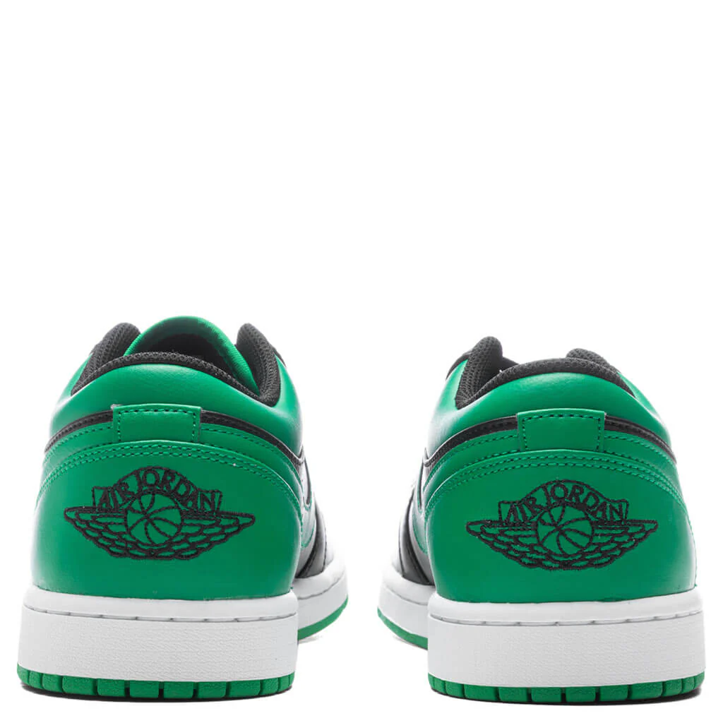 Air Jordan 1 Low - Black/Black/Lucky Green - Image 4