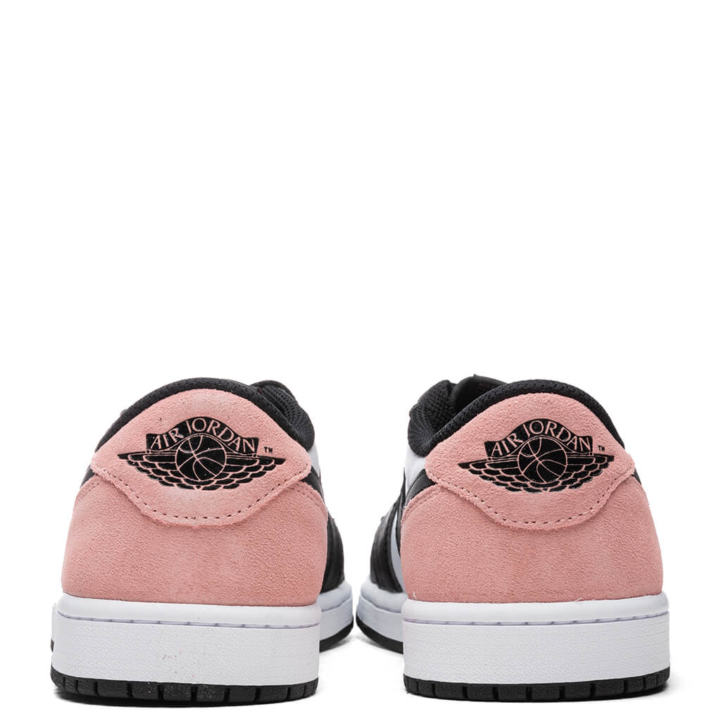 Air Jordan 1 Low OG (GS) - Black/Bleached Coral/White - Image 4