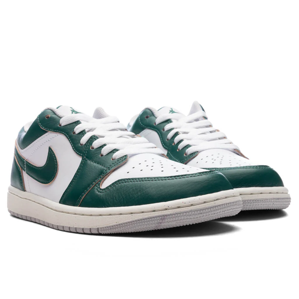 Air Jordan 1 Low SE - Oxidized Green/White/Sail - Image 2