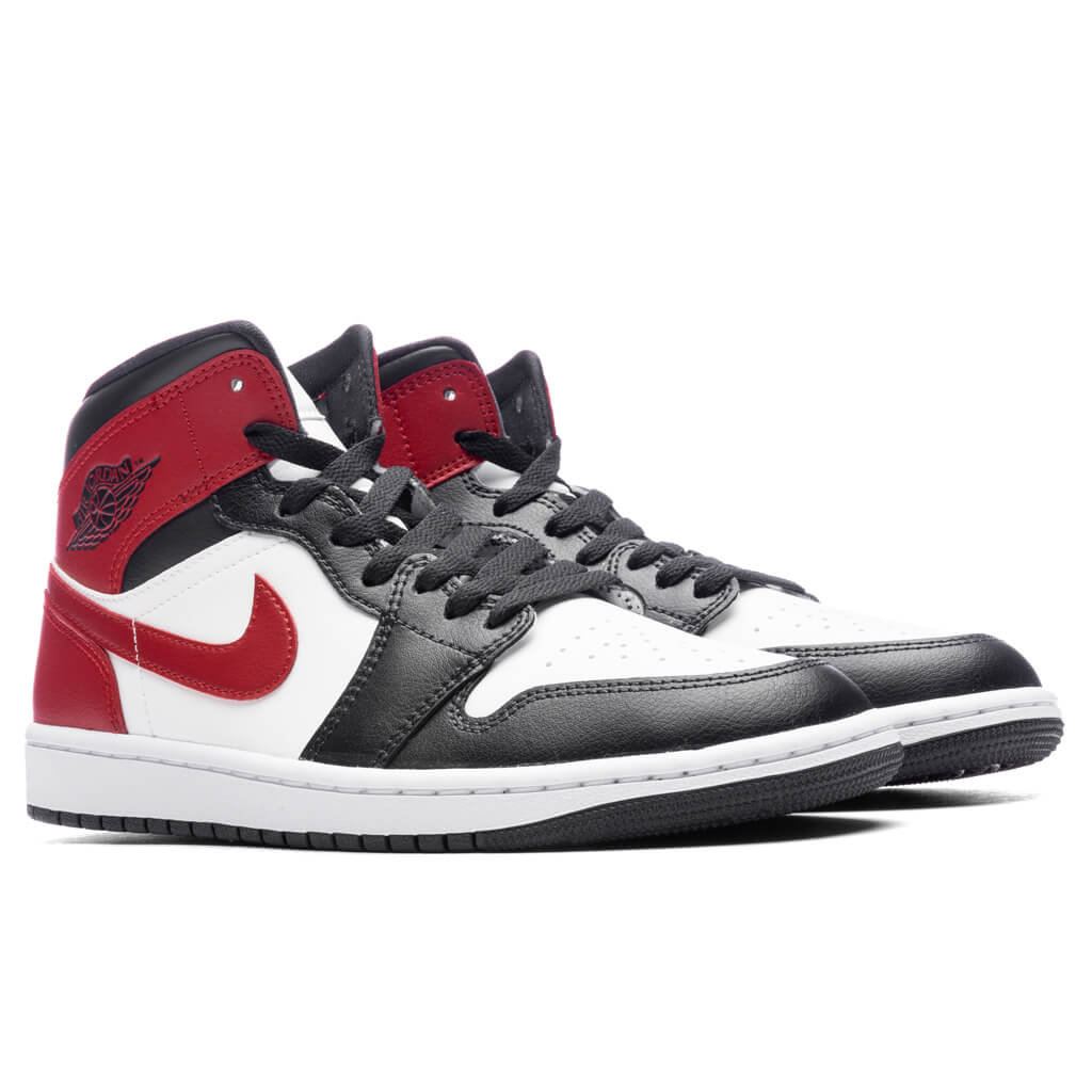 Women's Air Jordan 1 Mid - Sail/Gym Red/Off Noir - Image 2