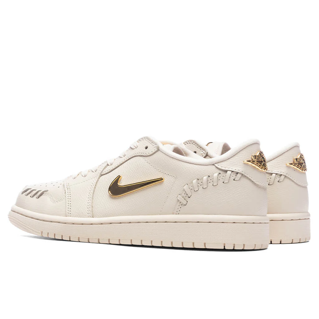 Women's Jordan 1 Low Method of Make - Legend Light Brown/Metallic Gold - Image 3