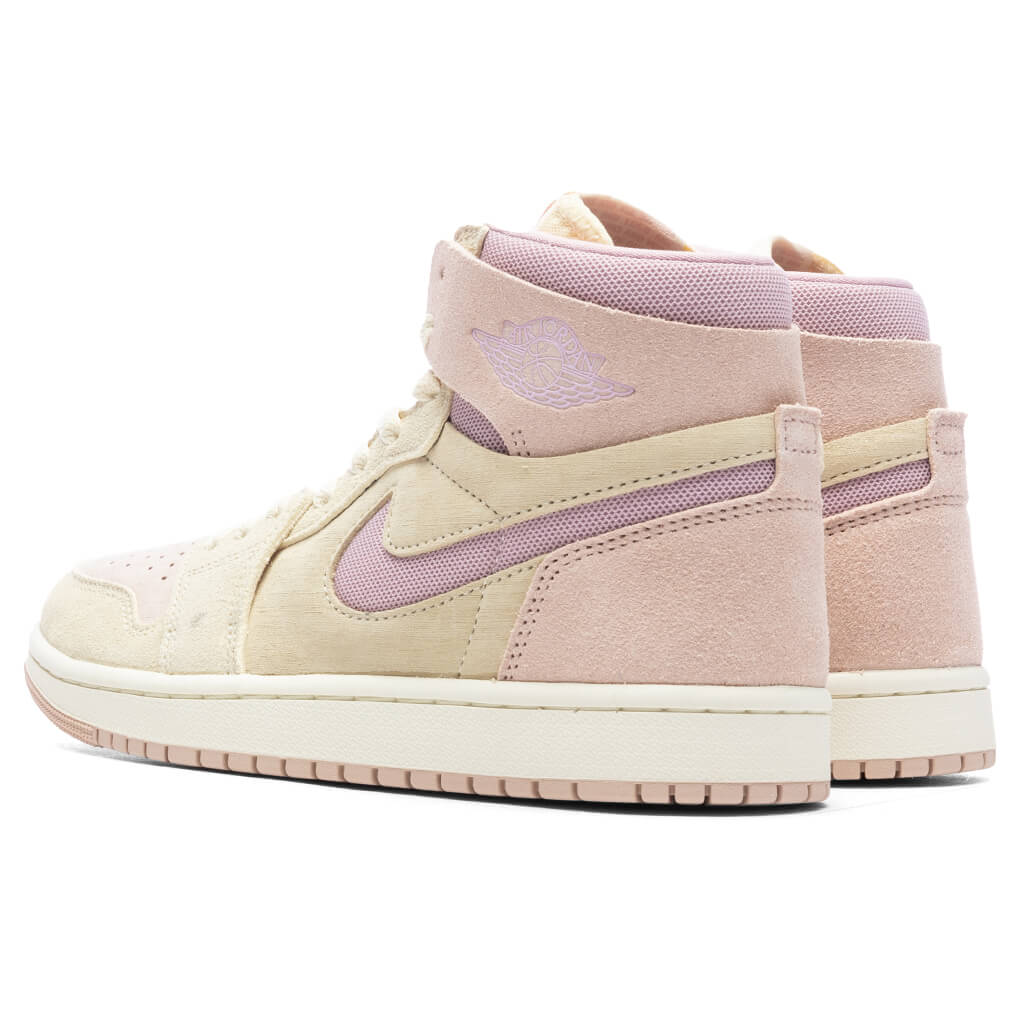 Women's Air Jordan 1 Zoom CMFT 2 - Muslin/Plum Chalk/Particle Beige/Sail - Image 3