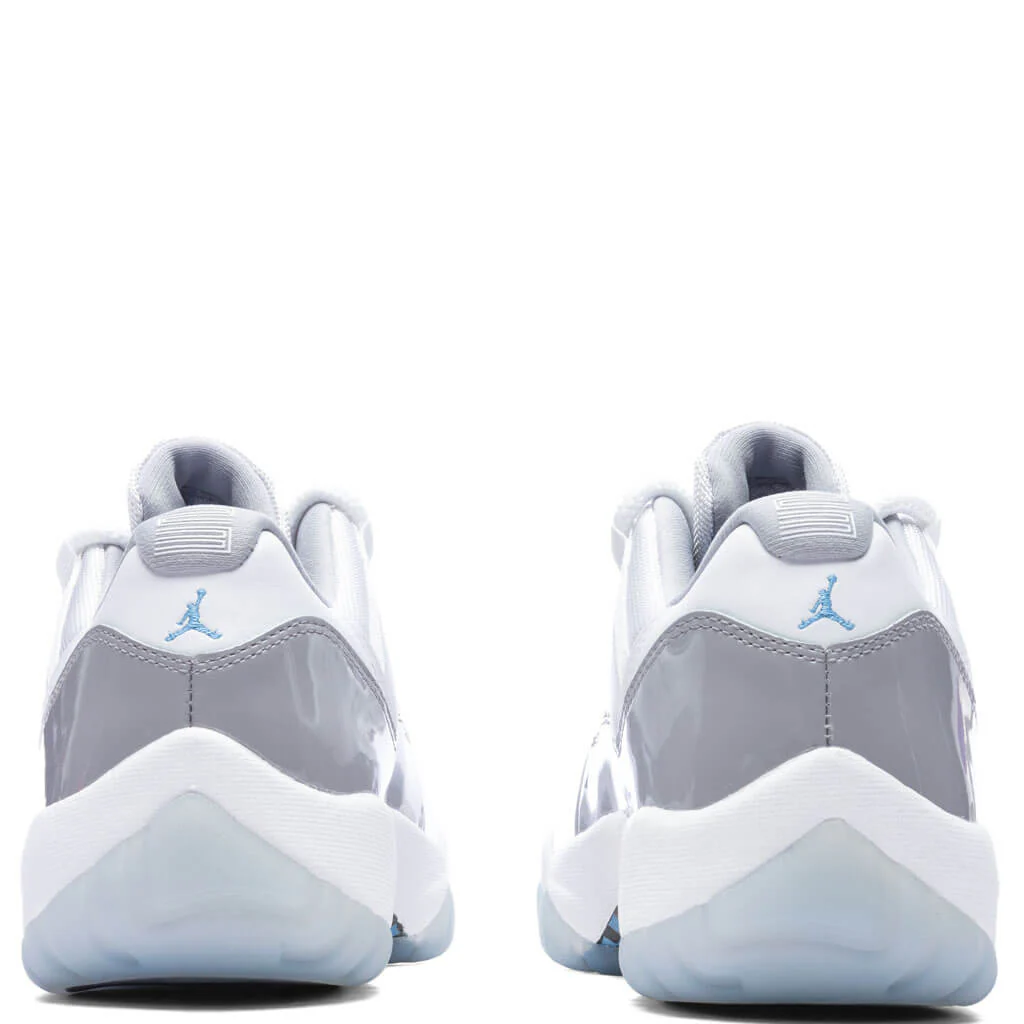 Air Jordan 11 Retro Low Cement Grey - White/University Blue/Cement Grey - Image 4