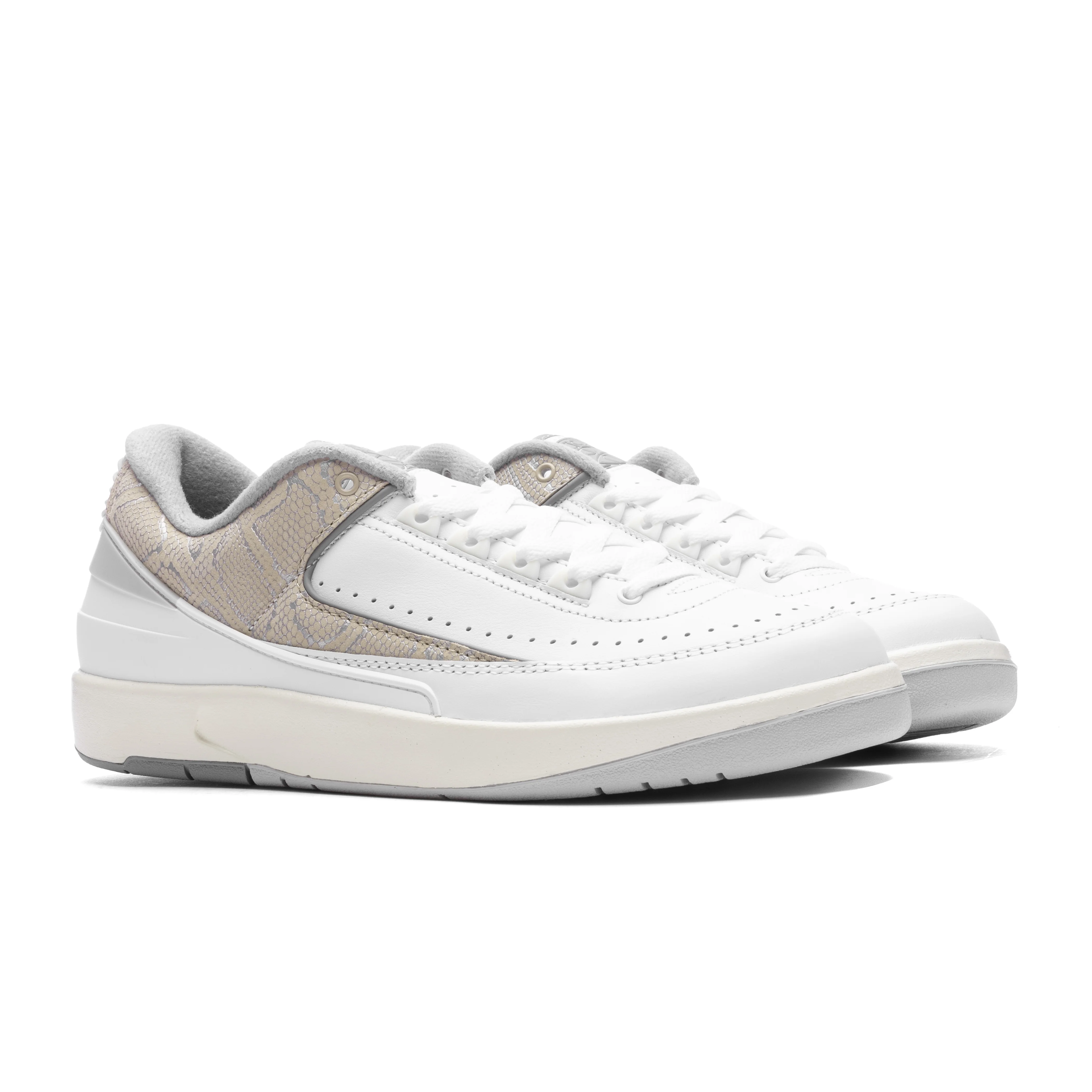 Air Jordan 2 Retro Low 'Python' - White/Cement Grey/Sanddrift - Image 2